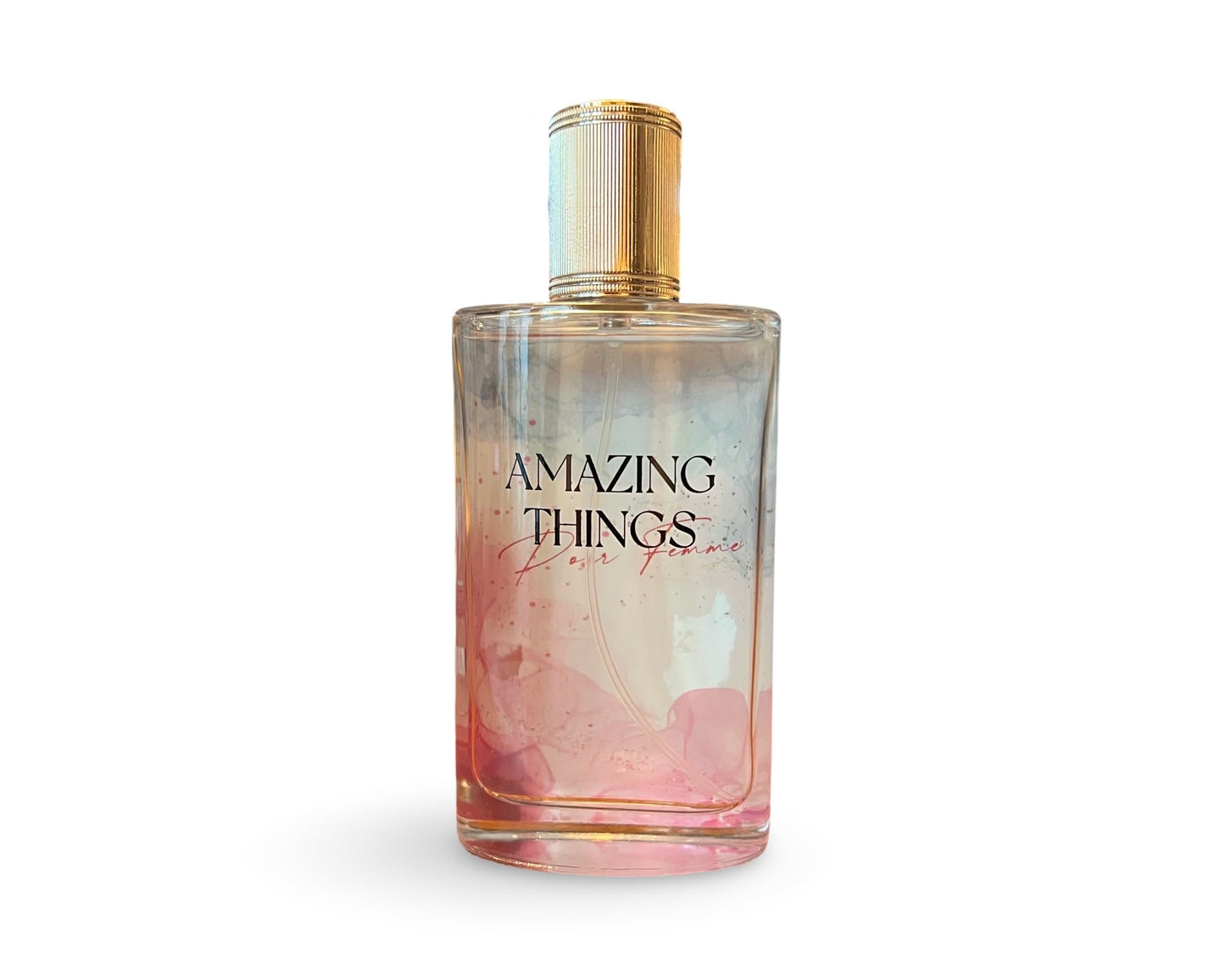 United Scents Amazing Things Pour Femme Eau de Parfum, Grapefruit, Suede, and Pink Pepper Fragrance, 3.4 FL OZ, 100ml