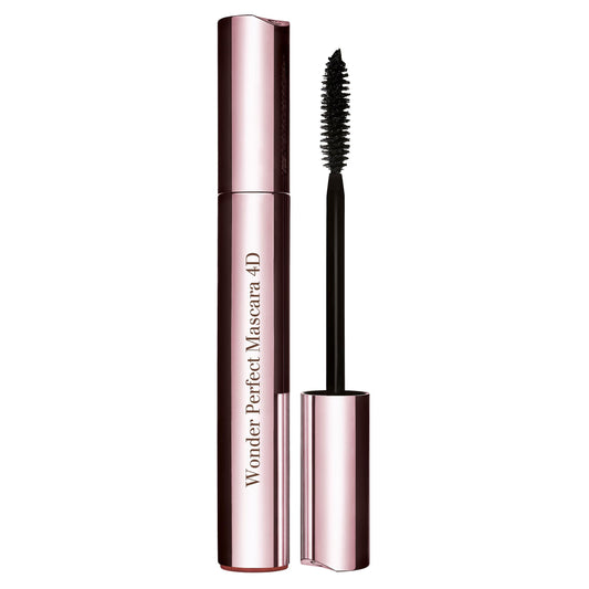 Clarins Wonder Perfect Mascara | Visibly Lengthens, Curls, Defines and Volumizes Lashes With Lash Boosting Complex | Long-Wearing | Contains Plant