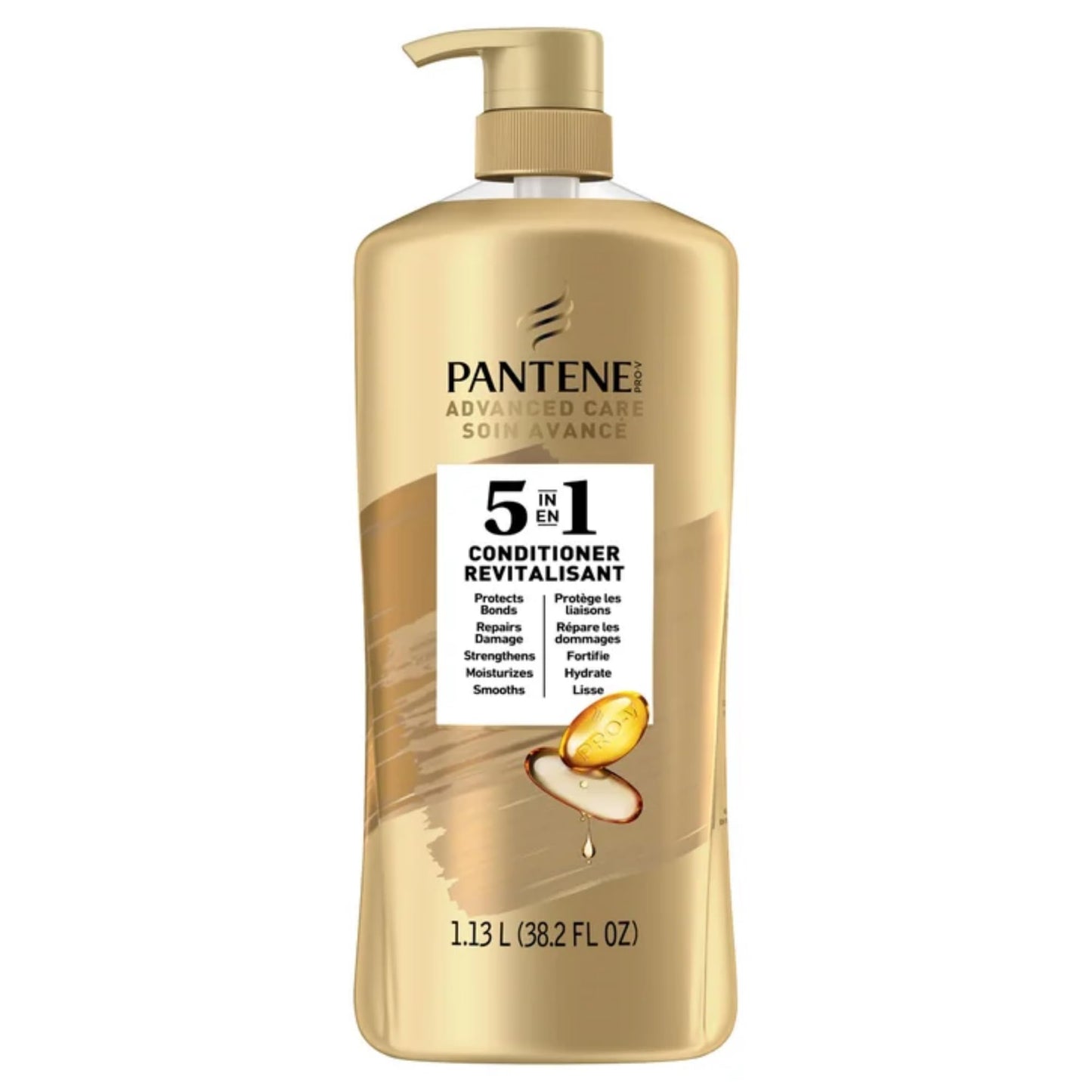 ZENVOIRA Wellness Bundle includes Pantene Advanced Care Conditioner, 5 in 1 Moisture, Smooth, Lightweight, Strength, Color Vibrancy, 38.2 Ounce - Pack