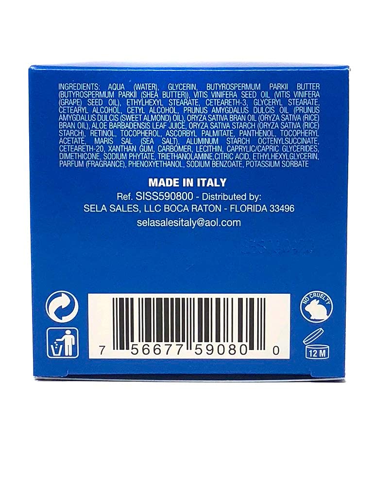 Delfanti Milano • RETINOL RENEWAL Night Face and Neck Cream • Moisturizer with Vitamin C • Made in Italy • 1.7 oz