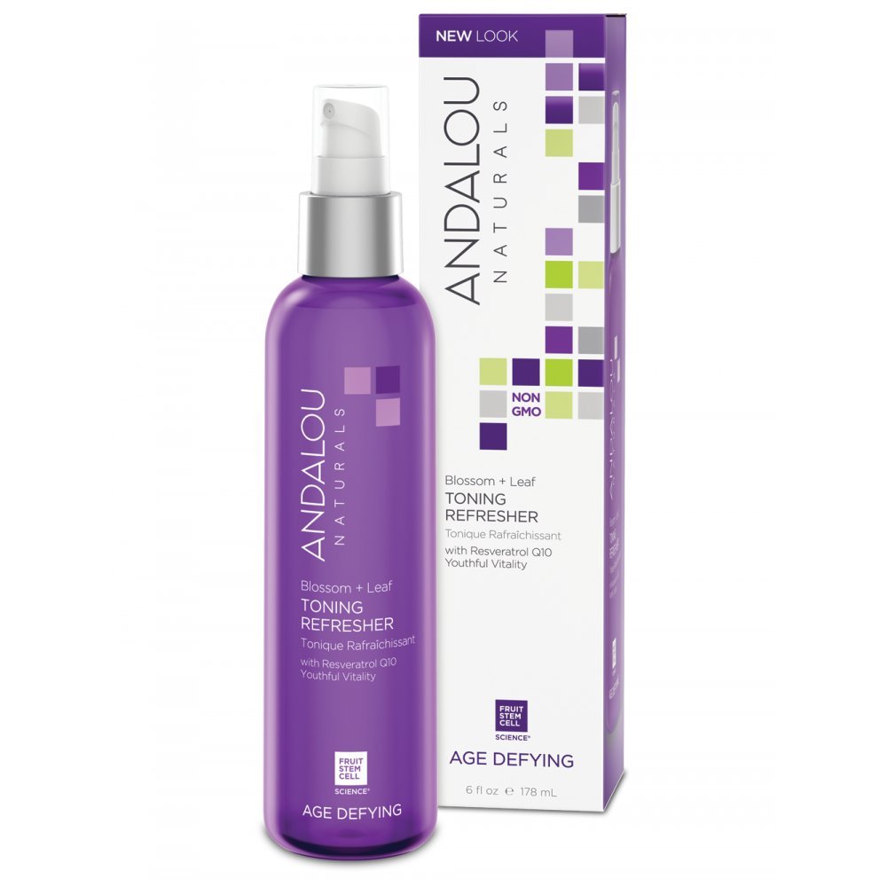Andalou Naturals Toning Rfrshr Blossm Leaf
