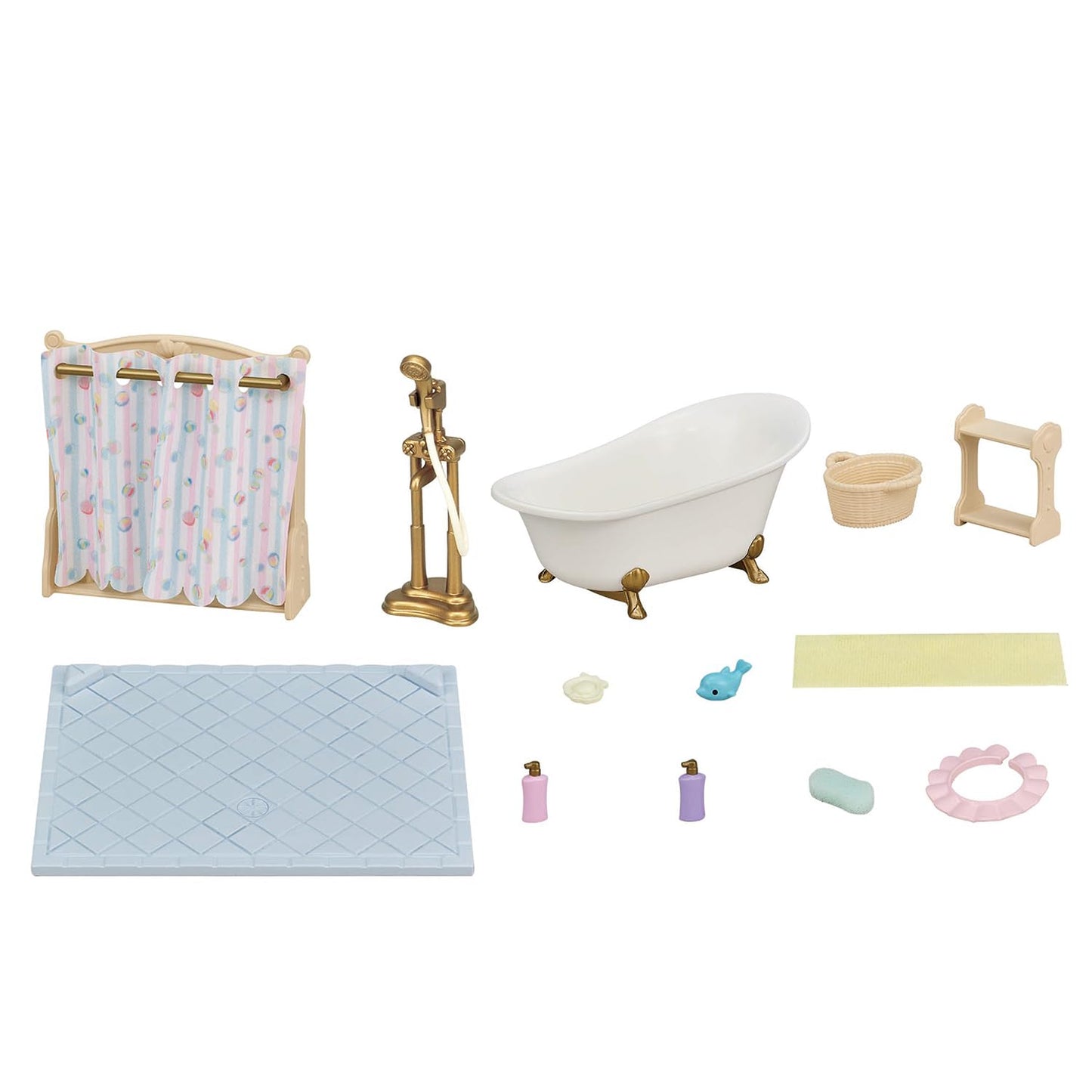 Calico Critters Bath & Shower Set Multicolor