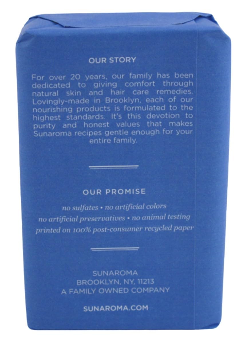 Sunaroma Soap Bar Goats Milk Shea Butter + Honey 8 Ounce (Pack of 6) Beauty & Personal Care SUNAROMA