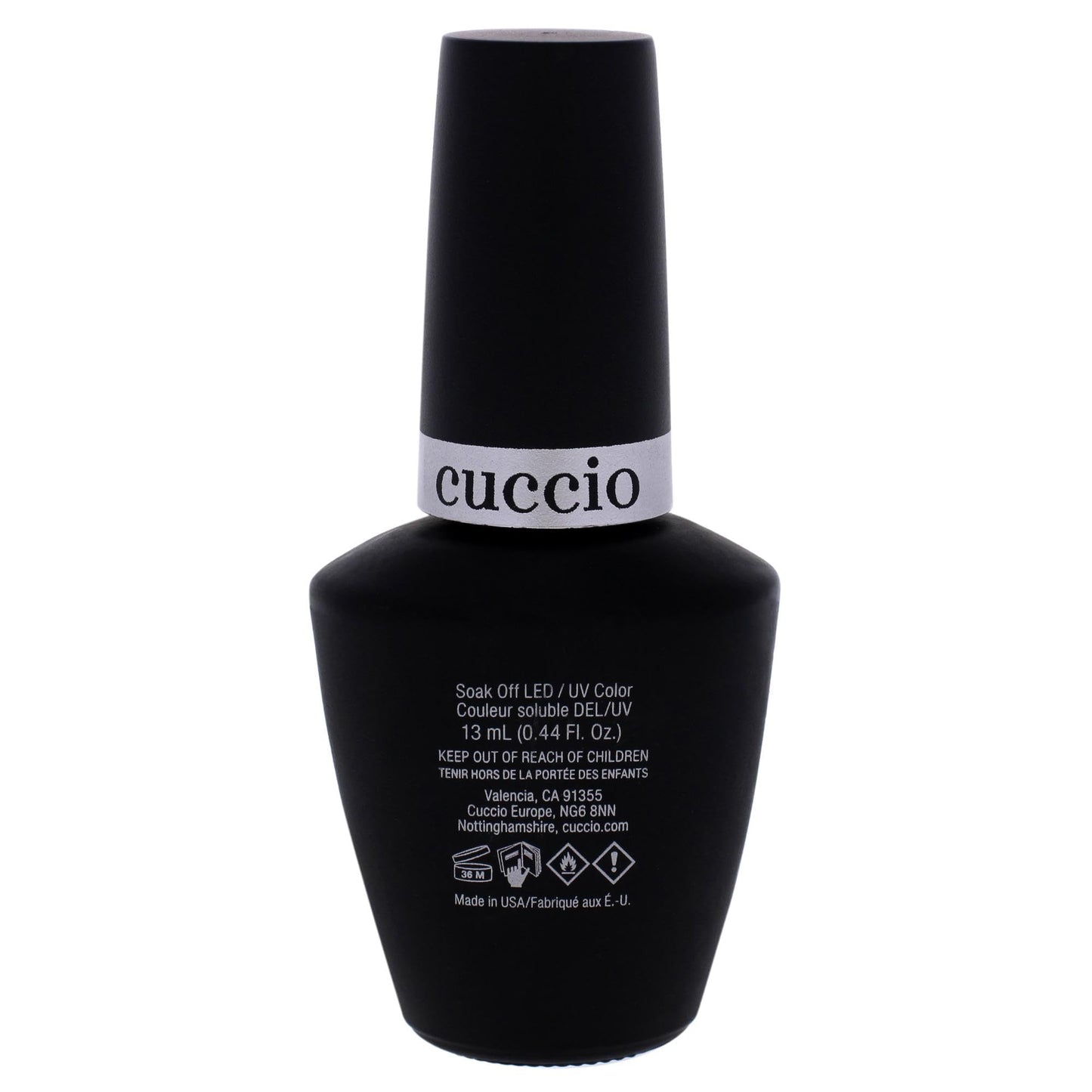 Cuccio Colour Veneer Nail Polish - Triple Pigmentation Technology - Polish Free Soak Off Gel - For Manicures And Pedicures - Full Coverage - Long