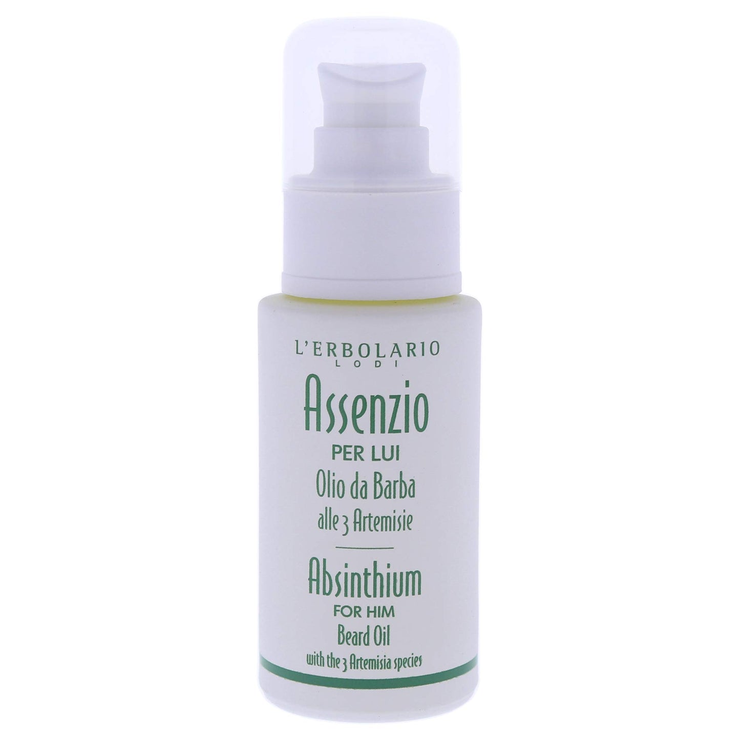 L'Erbolario Absinthium Beard Oil - Delicate, Super Emollient And Light Texture Oil For Skin - Can Be Used In Multiple Ways - Use After Shaving Beauty and Personal Care L'Erbolario