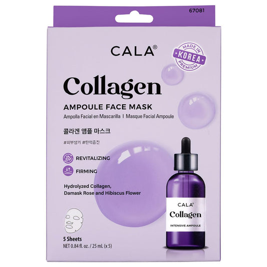 AMPOULE FACE MASK: COLLAGEN (5PK)