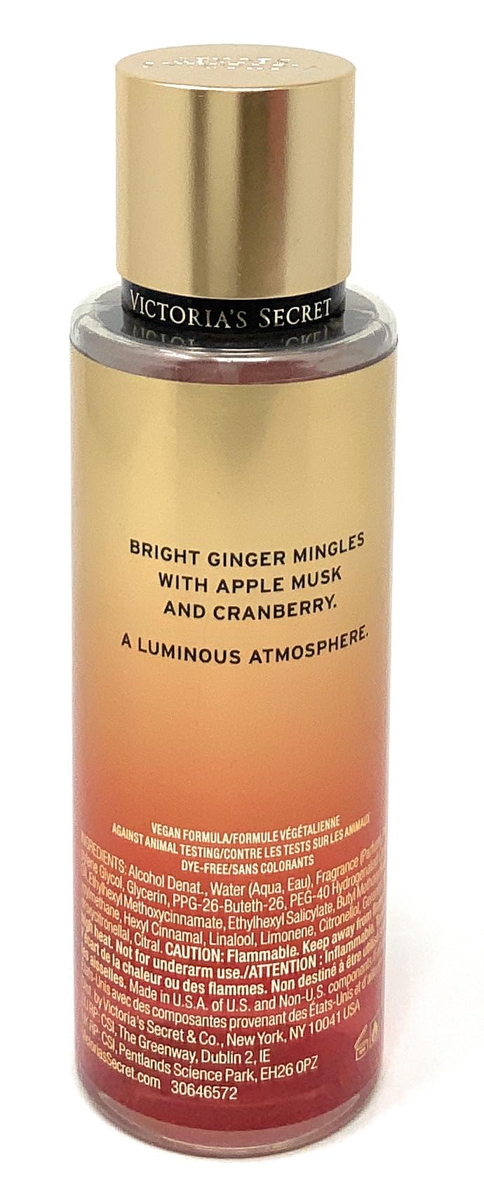 Victoria's Secret Ginger Apple Jewel Fragrance Mist 8.4 fl oz