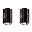 Linziclip Hair Jawclip Maxi Black Bundle, 2-Pack
