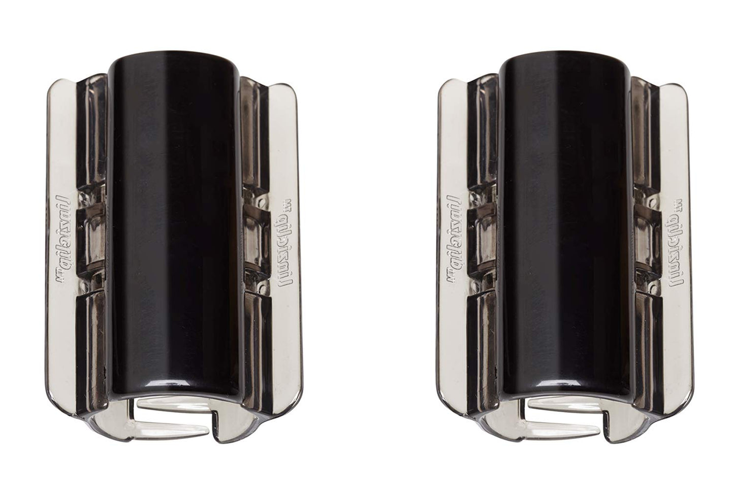 Linziclip Hair Jawclip Maxi Black Bundle, 2-Pack