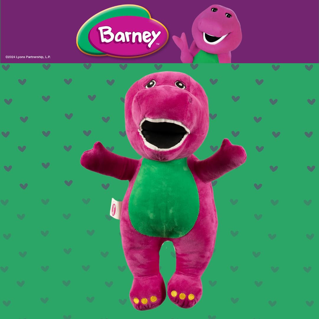 Collectibles Barney Classic Bedding Super Soft Cozy Decorative Pillow, (Officially Licensed Product) By Franco