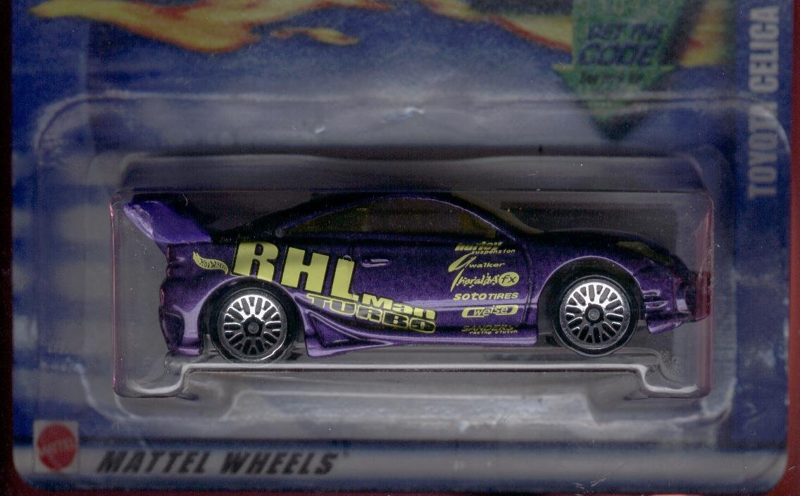 Hot Wheels 2002-151 Toyota Celica 1:64 Scale