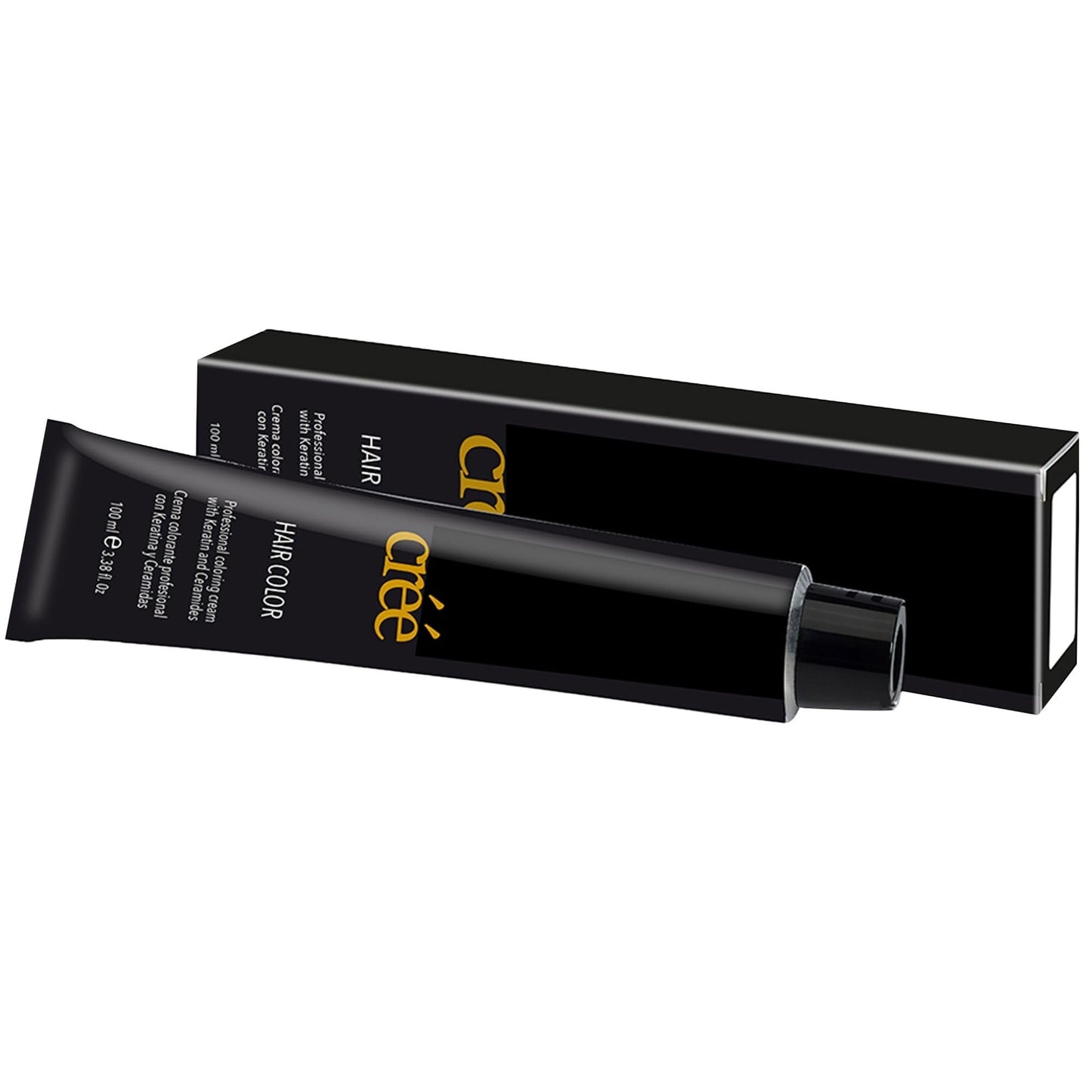 Cree Professional 7.66 - Intense Red Blond Permanent Hair Color - Long Lasting, Rich Vibrant - Gray Coverage 100ml - 3.4 fl.oz.