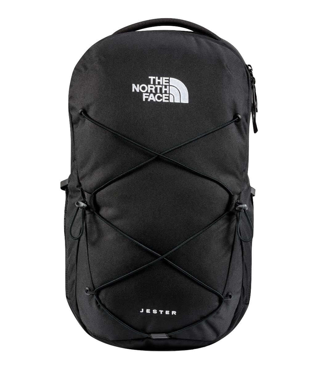 The North Face Jester Everyday Laptop Backpack - Commuter Daypack, Water Repellent, 16" Laptop Sleeve, TNF Black-NPF, One Size