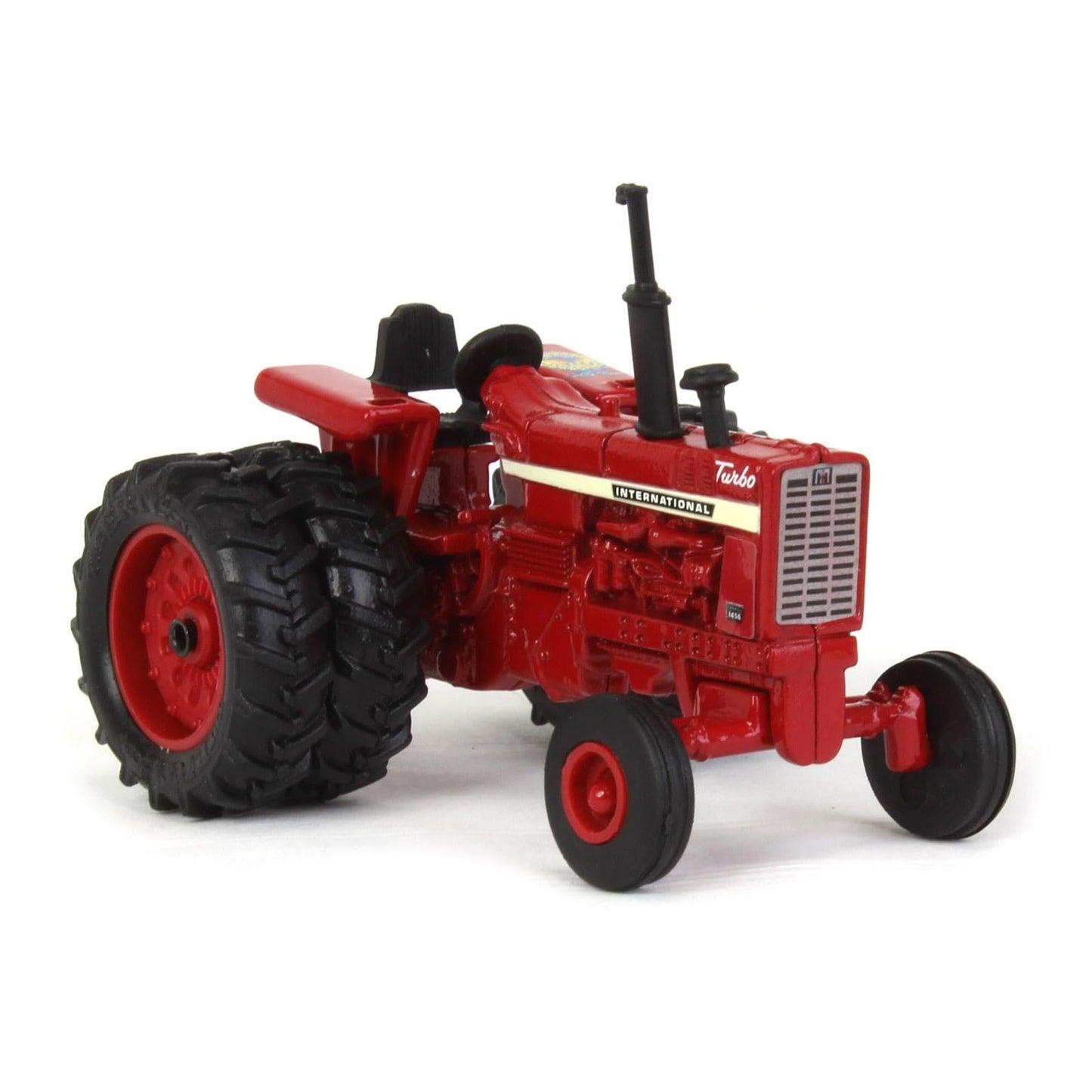 International Harvester 1/64 Farmall 1456 Tractor with Rear Duals & FFA Logo, Red, 3+