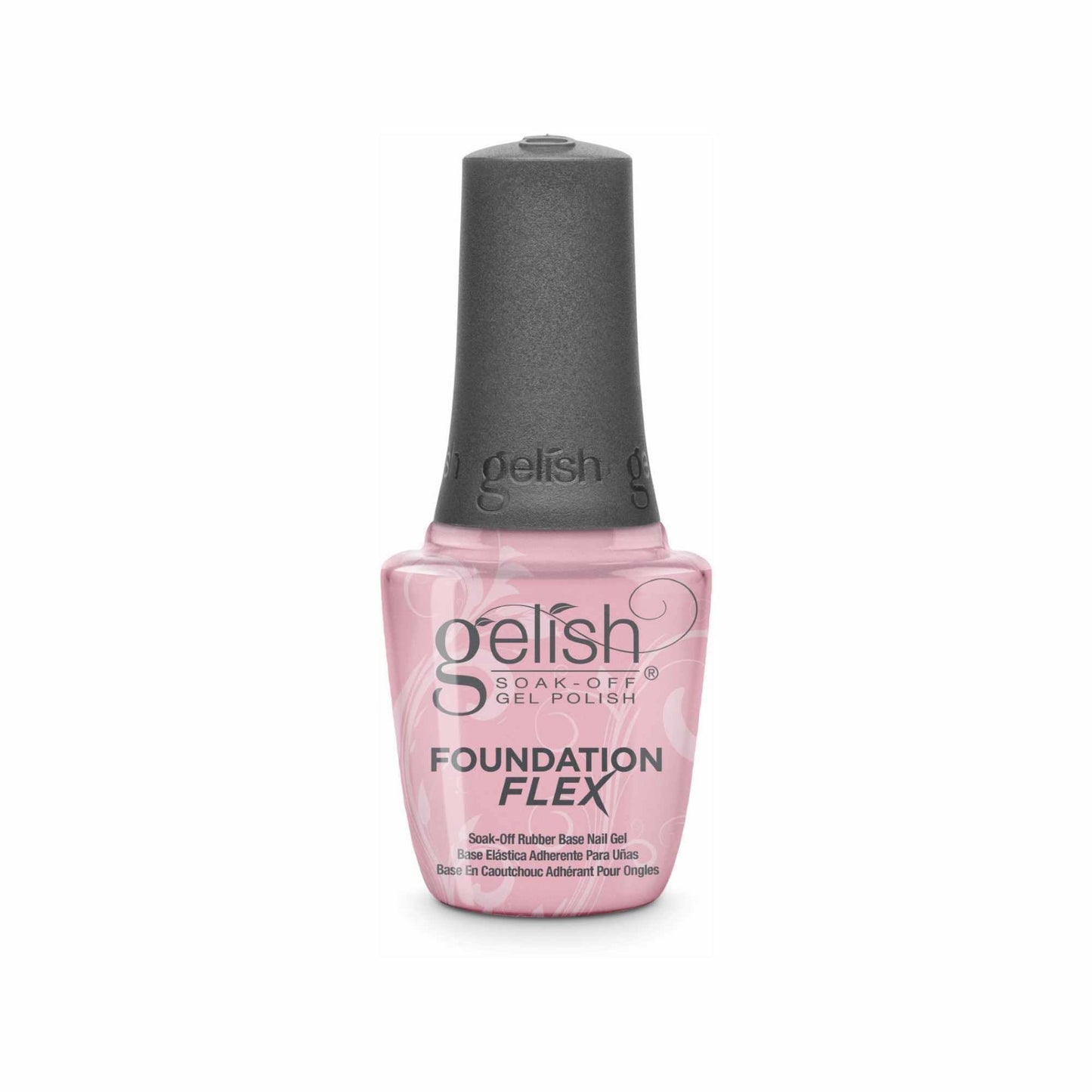 Gelish Foundation Flex UV/LED Soak-Off Rubber Base Gel Nail - Light Nude, 15mL Beauty & Personal Care Gelish