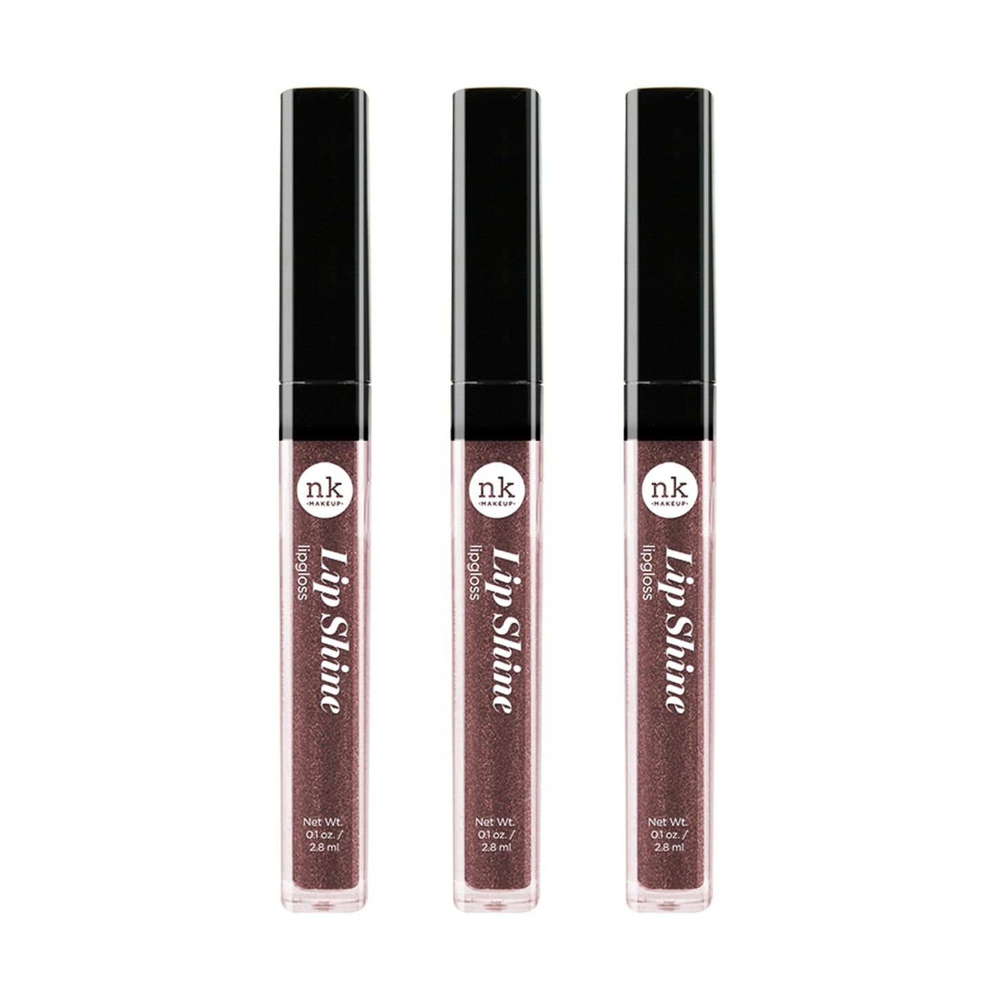 NICKA K NEW YORK Lipshine, Cosmetics, vibrant colors, bright colors, shining lips, lip shine, long lasting (AMZ261)