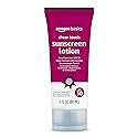 Amazon Basics Sheer Face Sunscreen SPF 30, UVA/UVB Protection, Water Resistant (80min), Formulated without Octinoxate & Oxybenzone, 3 fl oz (Pack