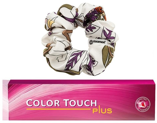 Color Touch Plus 88/07 Intense Light Blonde/Natural Brown Demi-Permanent Color Touch Hair Color 2 Ounce and Goomee Scrunchie (Bundle) Beauty & Personal Care M Hair Designs