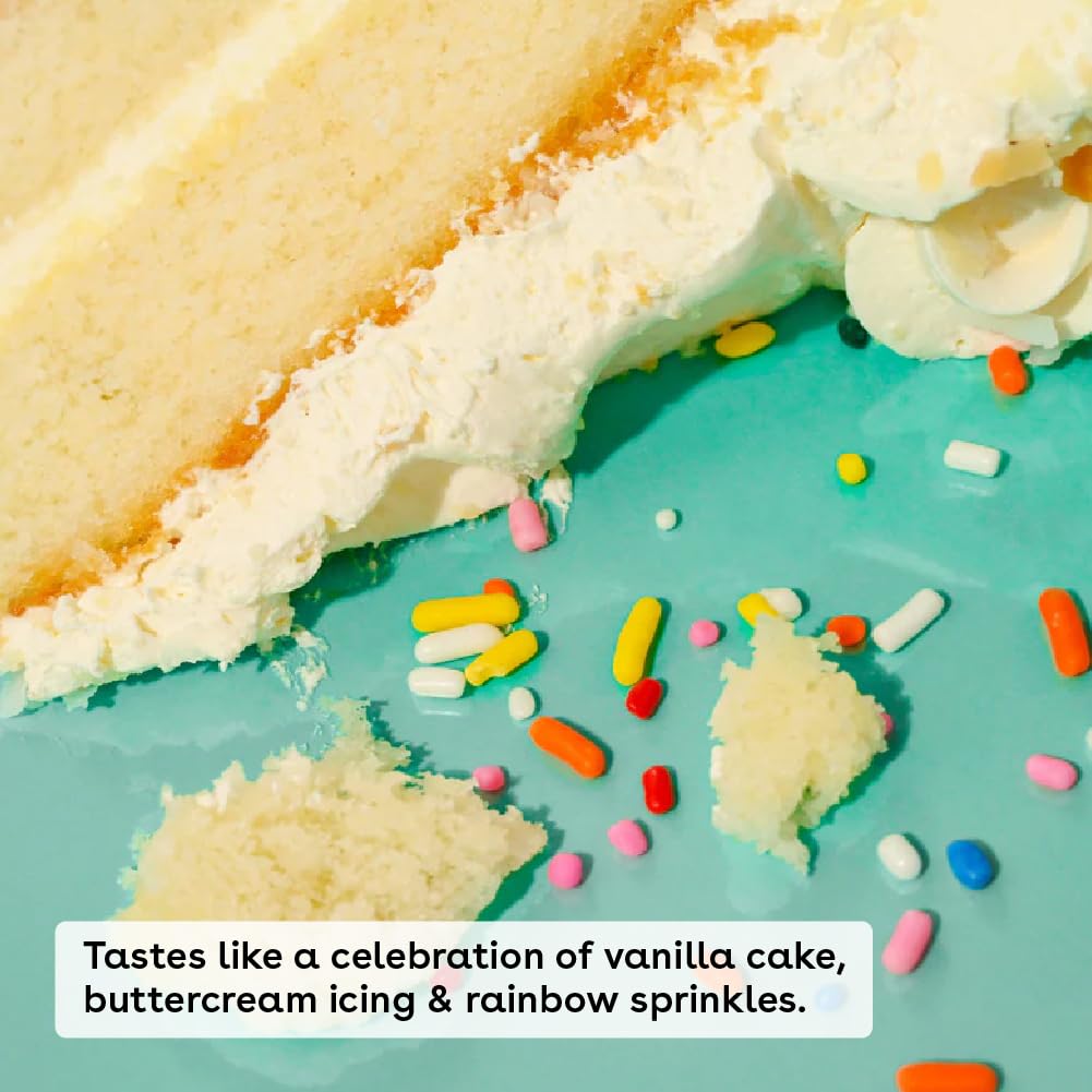 eos Natural Shea Lip Balm- Birthday Cake, eos lip balm, All-Day Moisture, Lip Care, Shea Butter, Moisturizing, Dry Lip Care, 0.14 oz, (Pack of 2)