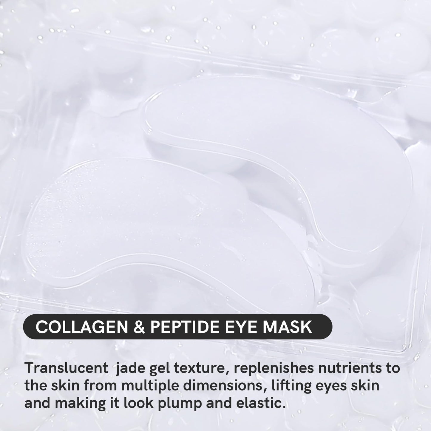 PEAUAMIE Under Eye Patches Collagen and Peptide Eye Mask for Dark Circles and Puffiness,Face Mask Skin Care Products 30 Pairs Beauty and Personal Care PEAUAMIE