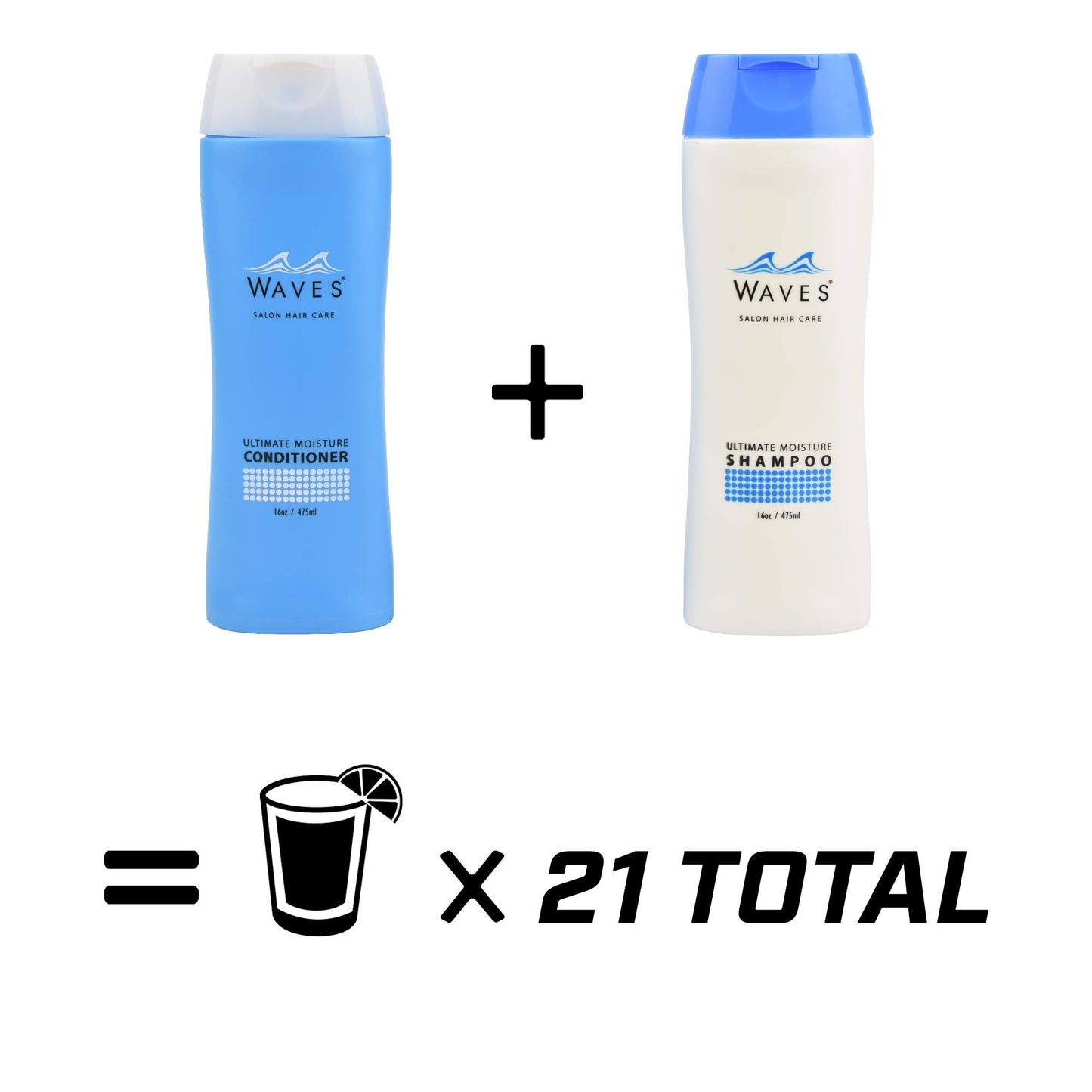 GoPong Shampoo & Conditioner Flasks (32 oz Total) - Hidden Alcohol Travel Flasks - 2 Secret Liquor Containers for Cruises - Includes Funnel & Spout