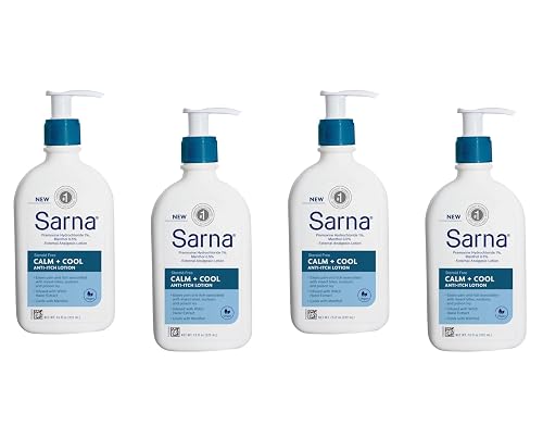 Sarna Calm + Cool Anti-Itch Lotion 7.5 Fl. Oz. (Pack of 4)