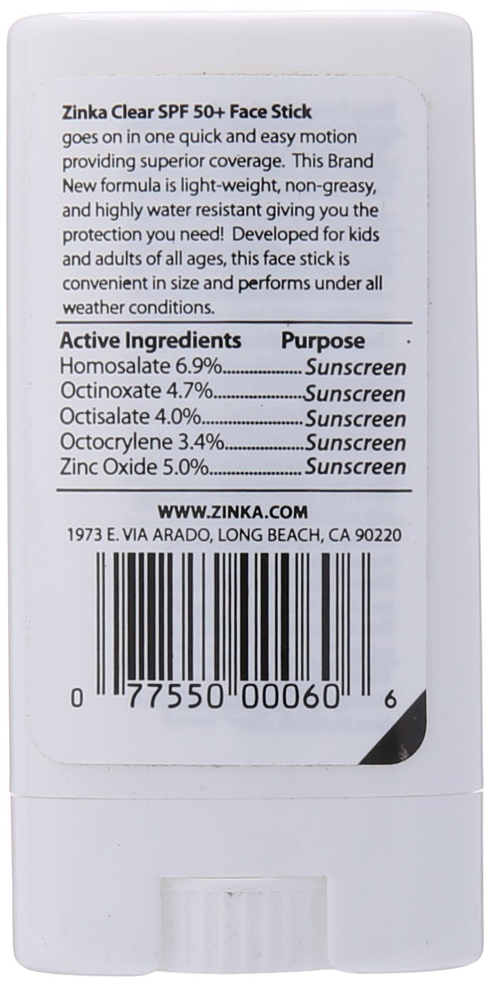 Zinka Mens One Size Clear