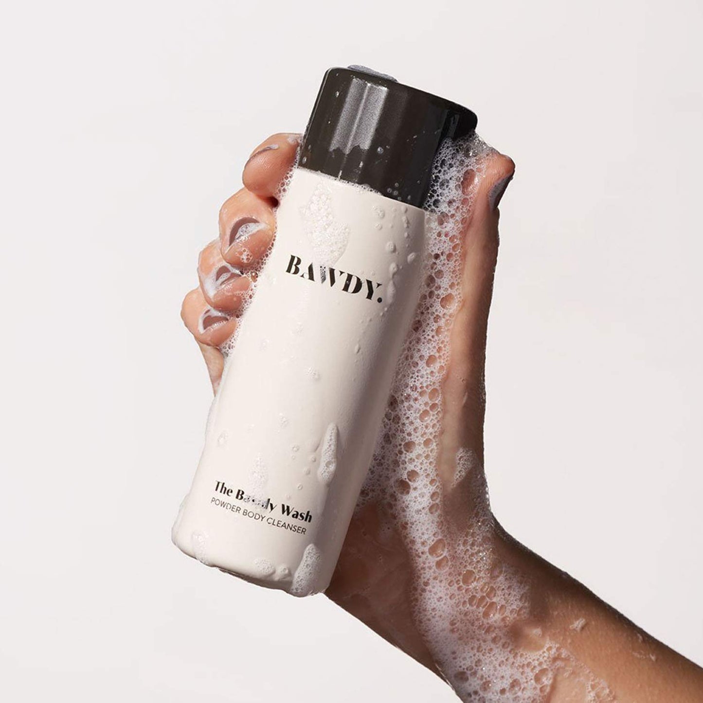 BAWDY The Wash - Lightweight, Water-Activated Powder-to-Foam Body Wash - Vegan, Non-Toxic Ingredients - Clean Body Beauty Products (3oz / 85g)