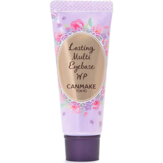 CANMAKE - Lasting Multi Eyebase WP - Smudge Fade Run Resistant Waterproof Eye Makeup Base - 0.28oz (8g) (01 Frosty Clear, 0.28oz (8g))