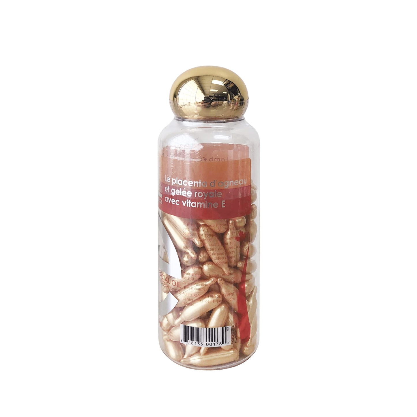 Placenta Facial Moisturizer with Vitamin E & Royal Jelly, 100 Gelcaps, Bill Natural Sources by Bill Natural Sources