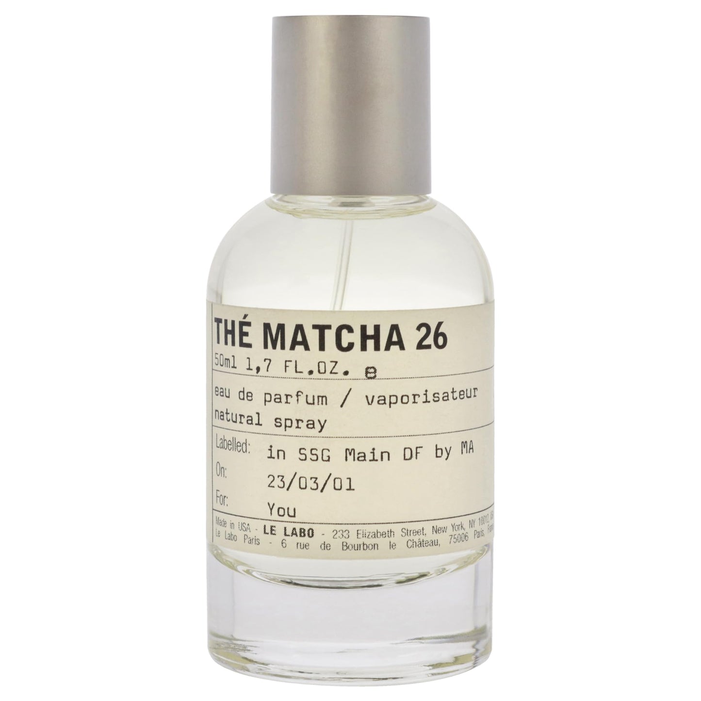 The Matcha 26 by Le Labo for Unisex - 1.7 oz EDP Spray