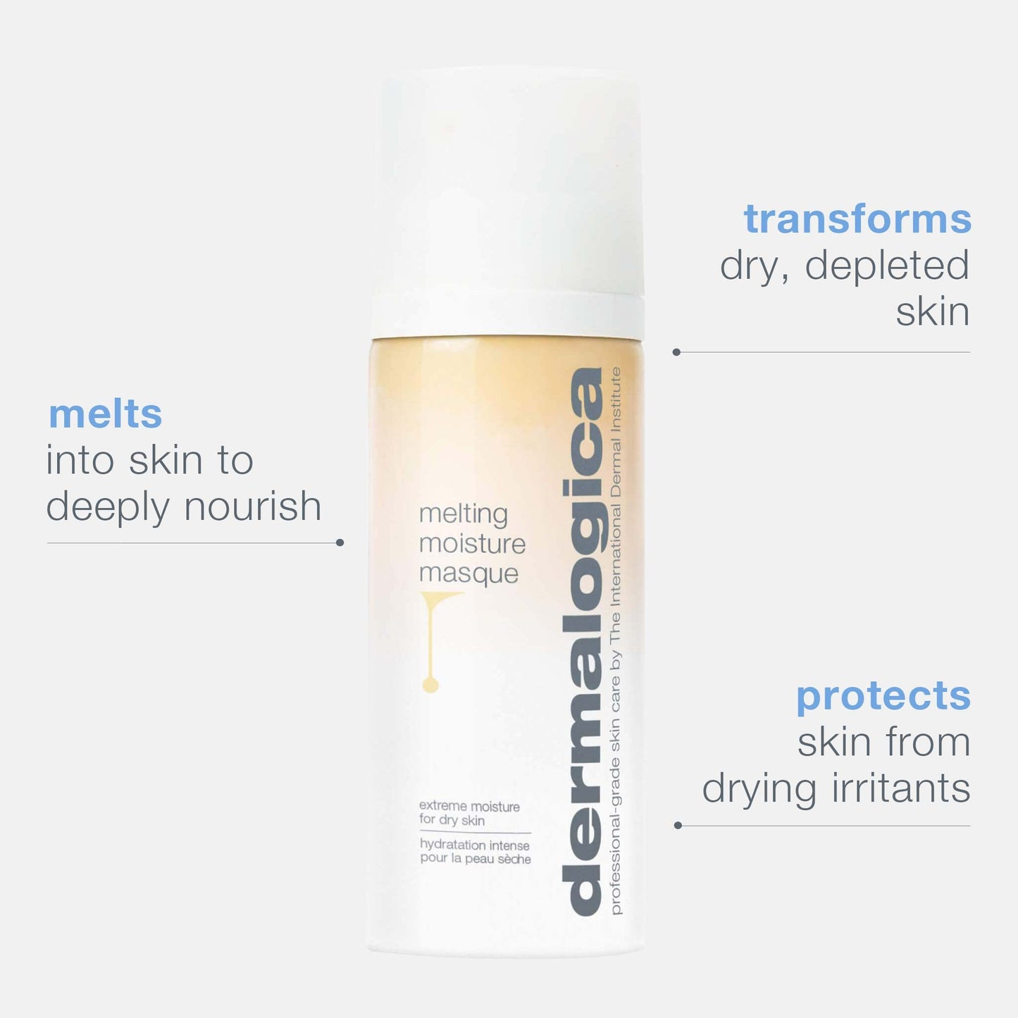Dermalogica Melting Moisture Masque (1.7 Fl Oz) Extremely Moisturizing Masque that Deeply Nourishes and Rehydrates Skin - Helps Transform Dry Skin