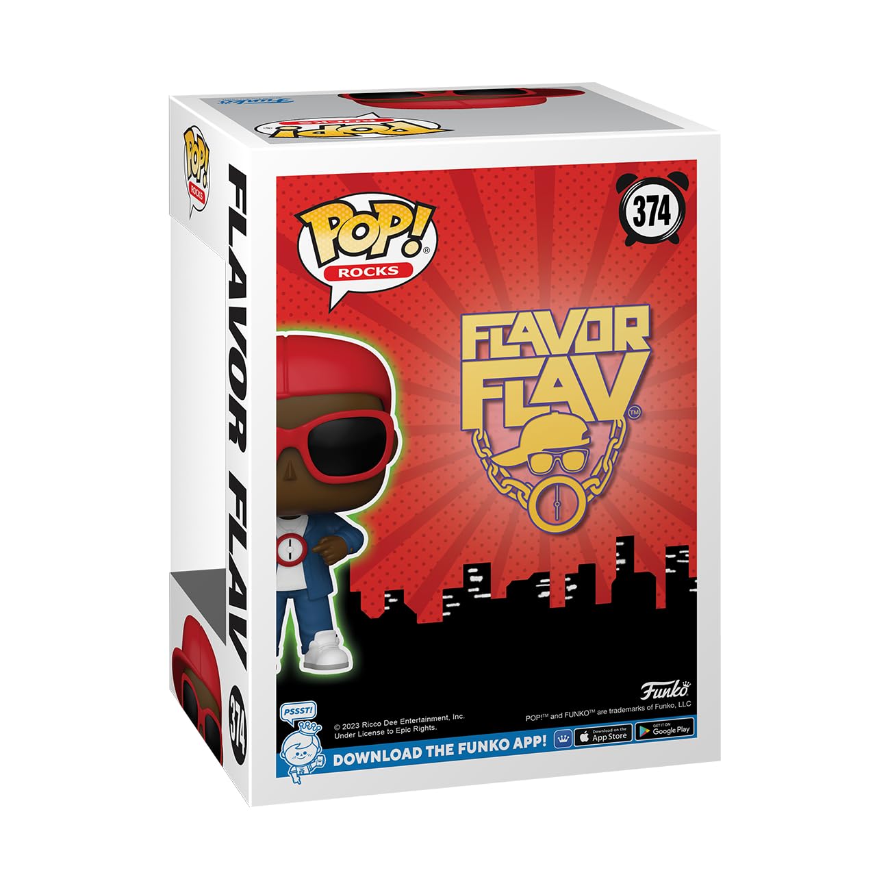 Funko Pop! Rocks: Flavor Flav - Flavor of Love - Collectable Vinyl Figure - Gift Idea - Official Merchandise - for Kids & Adults - Music Fans - Model…