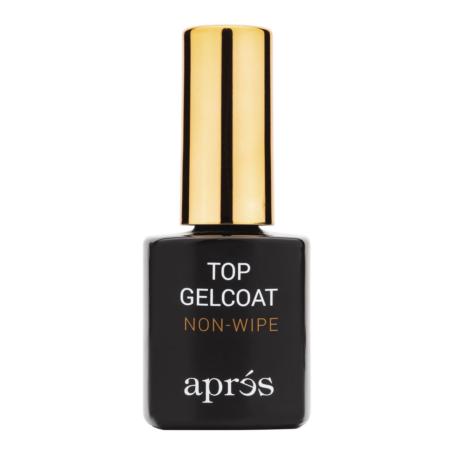 APRÉS Non-Wipe Glossy Top Gelcoat 15ml | HEMA & TPO-Free Gel Nail Polish Soak Off Top Coat Glossy Finish Beauty and Personal Care APRÉS Default Title