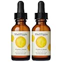 Mad Hippie Vitamin C Serum for Face 2-Pack - C + E + Ferulic Acid, Hyaluronic Acid, Stable Low-Irritation Formula, Brightening, 1.02 Fl Oz Ea