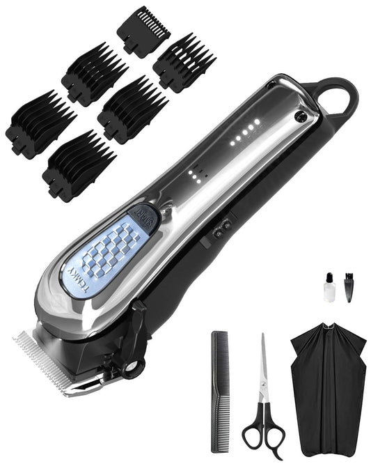 TCMKY Hair Clippers for Men Cordless&Corded Barber Clippers for Hair Cutting & Grooming Professional Hair Trimmer for Men Rechargeable Hair Trimmer Beauty and Personal Care TCMKY Default Title