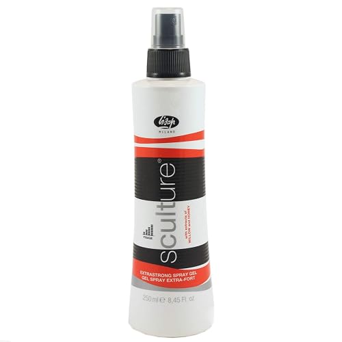 Lisap Sculture Extra Strong Spray Gel for Hair, hairspray extra hold - Professional Gel Hair Spray & Setting Spray for Extra Hold with bamboo & honey