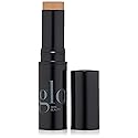 Glo Skin Beauty HD Mineral Foundation Stick - Concealer Makeup Infused with Hyaluronic Acid - Buildable Coverage, Contour & Highlighter (Chai 8N)
