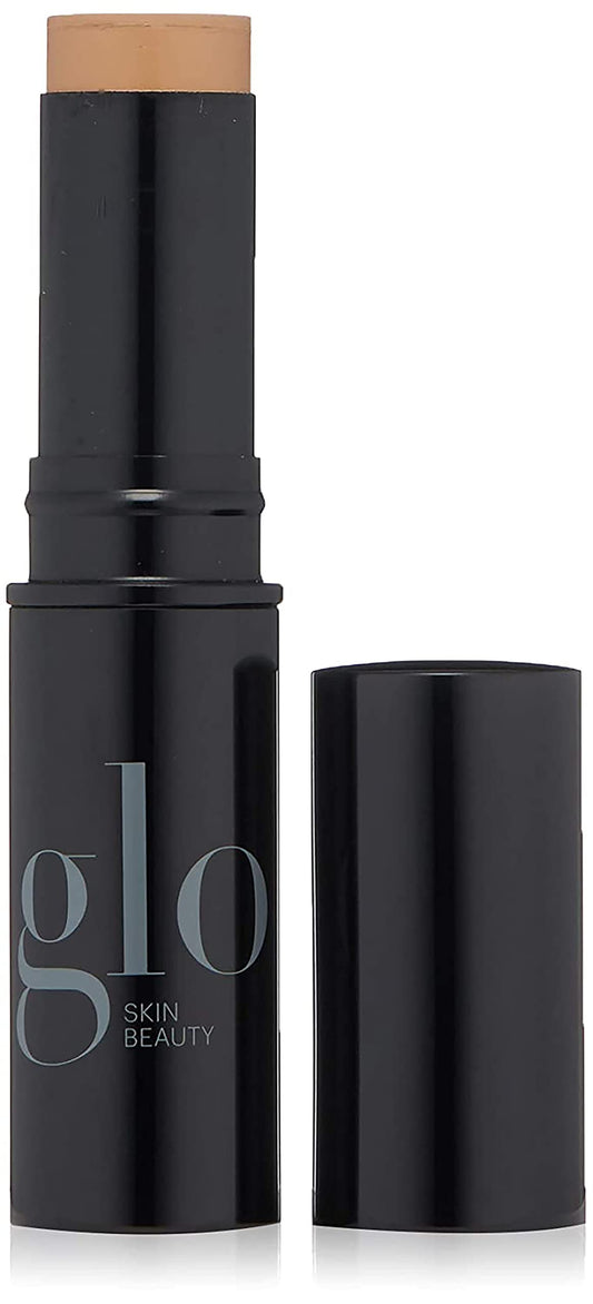 Glo Skin Beauty HD Mineral Foundation Stick - Concealer Makeup Infused with Hyaluronic Acid - Buildable Coverage, Contour & Highlighter (Chai 8N)