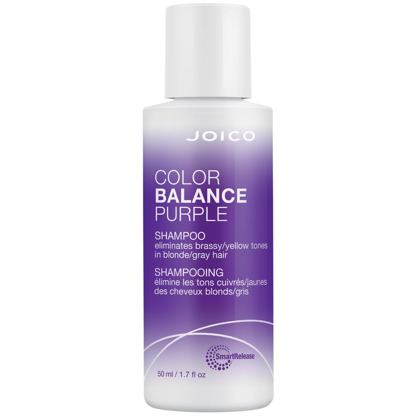 Joico Color Balance Purple Shampoo | For Cool Blonde, Gray Hair | Eliminate Brassy Yellow Tones | Boost Color Vibrancy & Shine | UV Protection |
