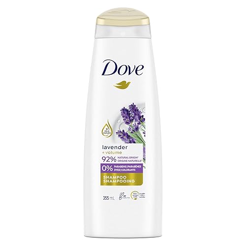 Dove Volume Shampoo for Thinning Hair Thickening Ritual Hair Shampoo with Lavender 12 oz