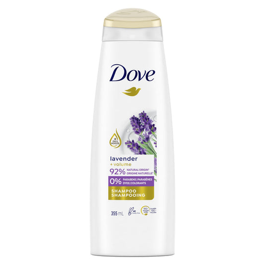 Dove Volume Shampoo for Thinning Hair Thickening Ritual Hair Shampoo with Lavender 12 oz Beauty & Personal Care Dove