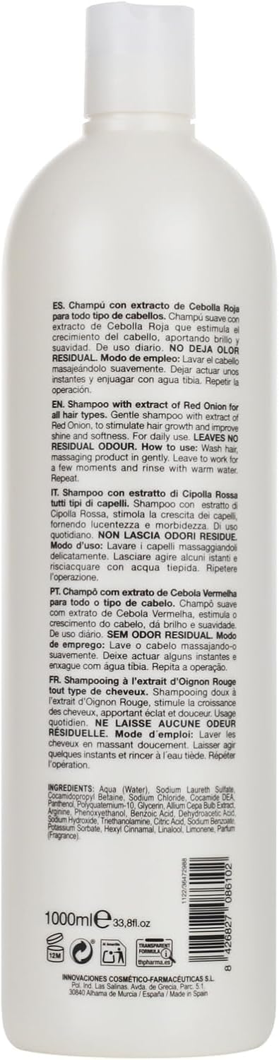 Shampoo 1000ml + Mask 700ml with Extract of TH Red Onion (NO RESIDUAL ODOUR)