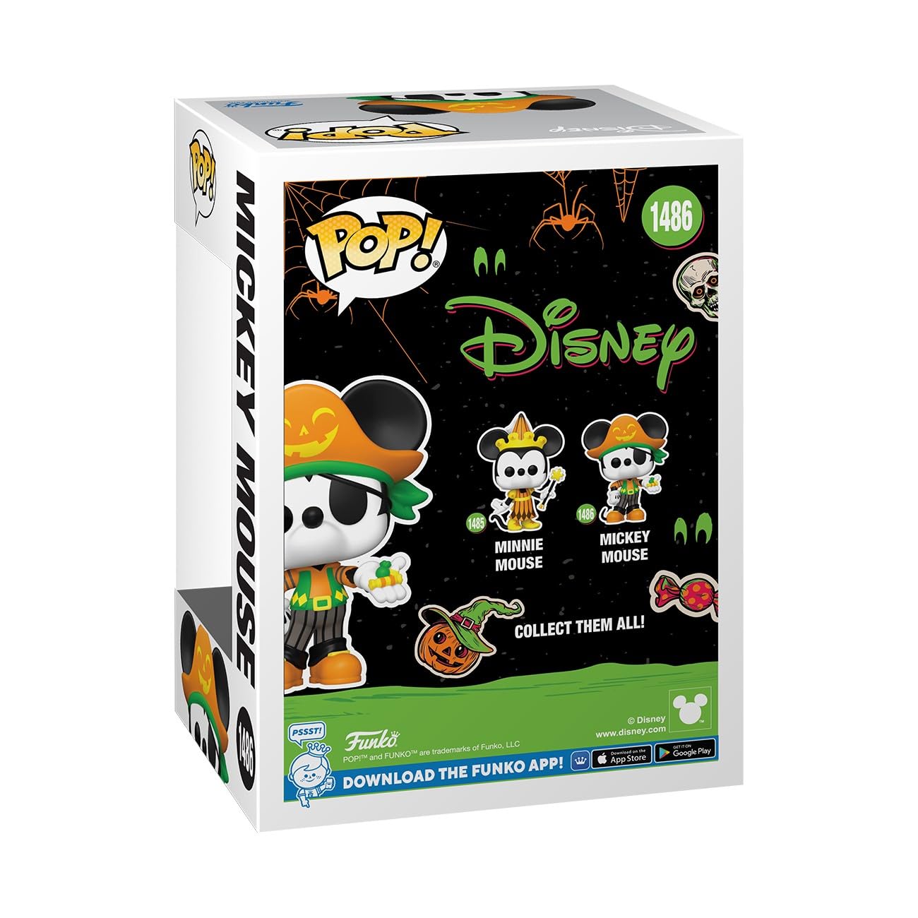 Funko POP! Disney: Halloween - Pirate Mickey Mouse - Disney Standard Characters - Collectable Vinyl Figure - Gift Idea - Official Merchandise…