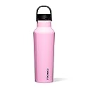 Corkcicle Sport Canteen - Keeps Drinks Cold 25 Hours - Stainless Steel Water Bottle - Triple-Insulated - Spill-Proof - Summer Drinkware Gift - Keeps