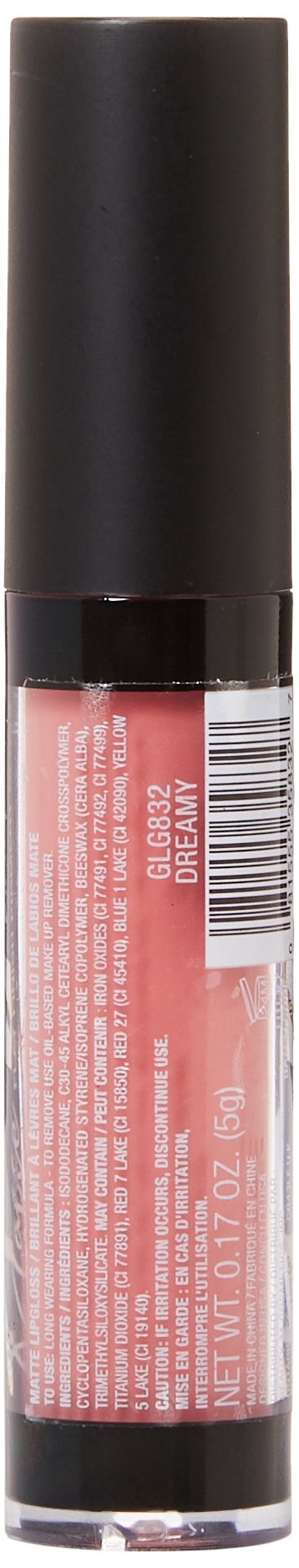 L.A. Girl Matte Flat Finish Pigment Lipgloss, Dreamy