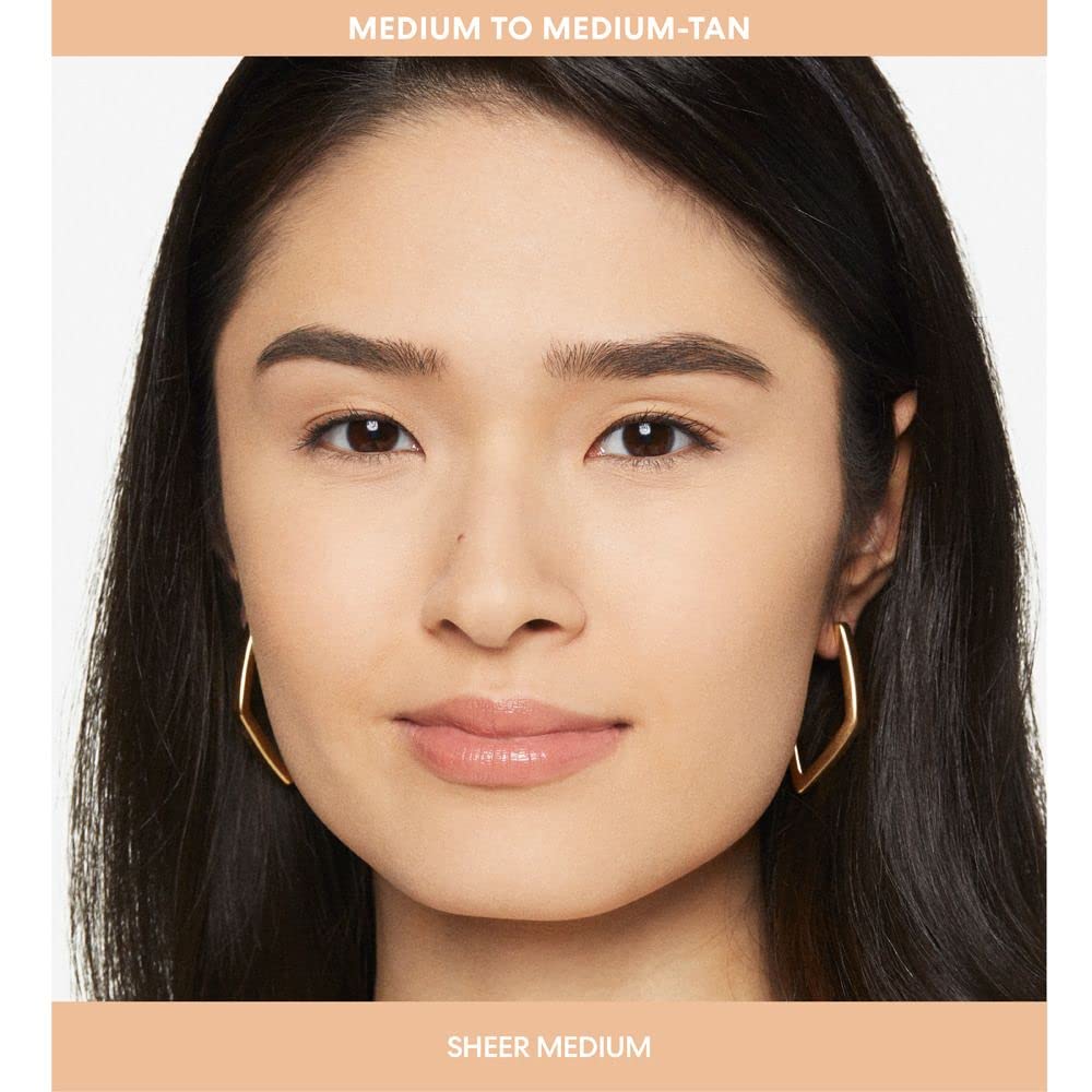 BareMinerals Original Pressed Mineral Veil Setting Powder with Puff Applicator, 0.35 Ounce (Pack of 1),Sheer Medium
