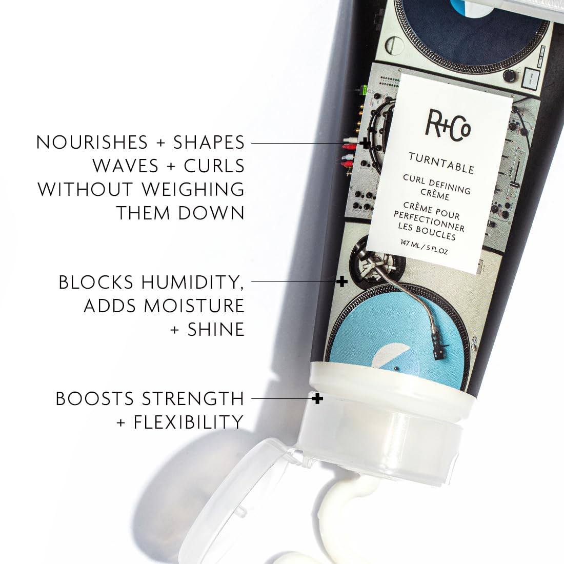 R+Co TURNTABLE Curl Defining Creme 147 ml / 5 oz