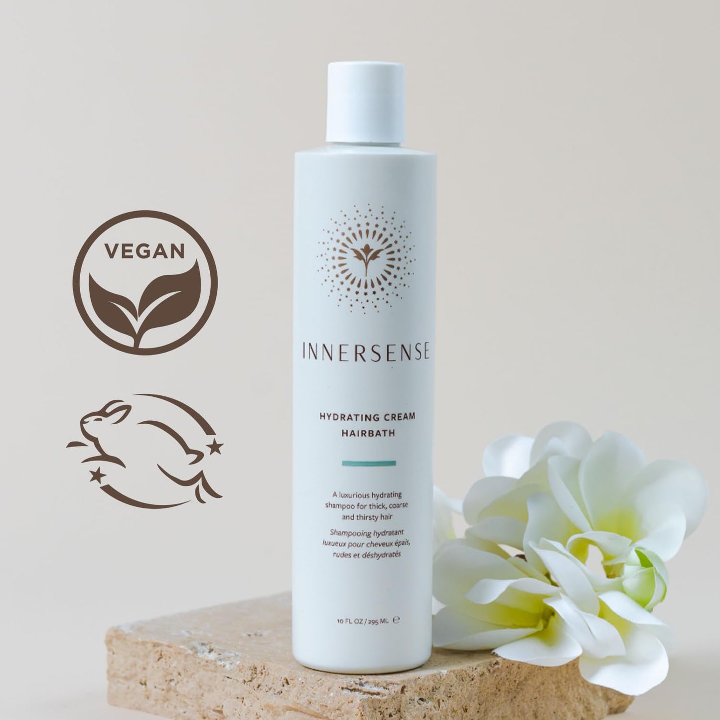 INNERSENSE Organic Beauty - Natural Hydrating Cream Hairbath Shampoo | Hydrating, Nourishing, For Dry Scalp | Non-Toxic, Cruelty-Free, Clean Haircare