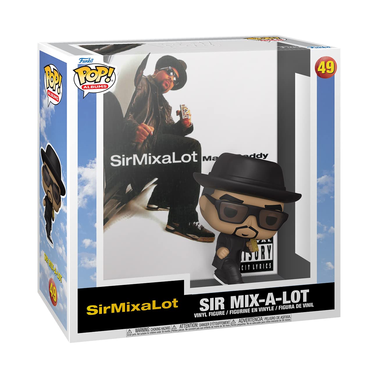 Funko POP! Albums: Sir Mix-a-Lot - Mack Daddy - Music - Collectable Vinyl Figure - Gift Idea - Official Merchandise - for Kids & Adults - Music Fans…